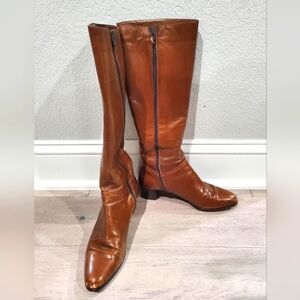 Salvatore Ferragamo womeons fashion riding boots size 6